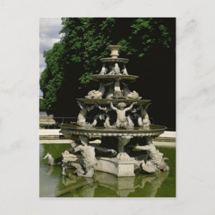 Postal Fontaine de la Pyramida