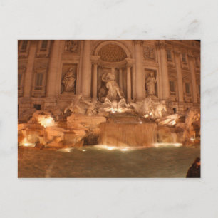 Postal Fontana de Trevi