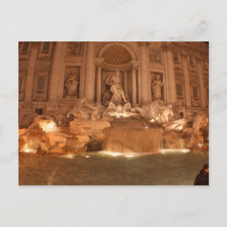 Postal Fontana de Trevi