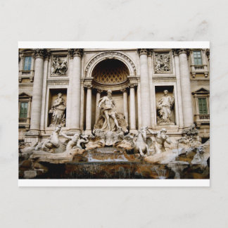 Postal Fontana Di Trevi