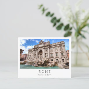 Postal Fontana di Trevi, Roma