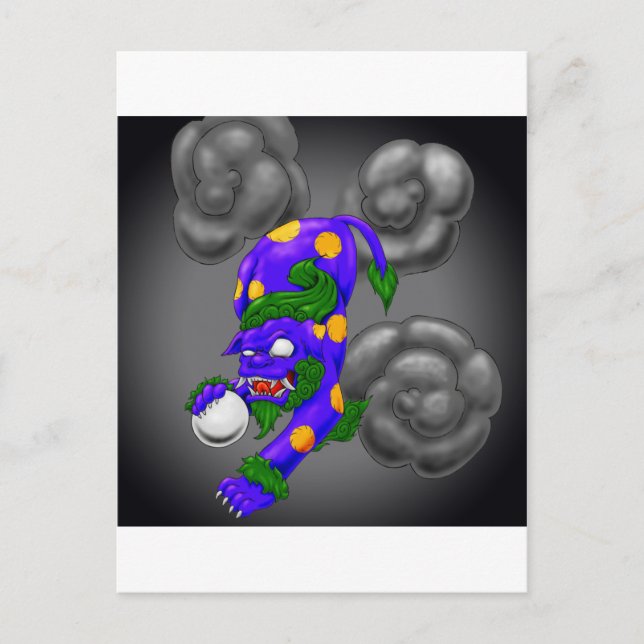 Postal Foo Dog (Anverso)