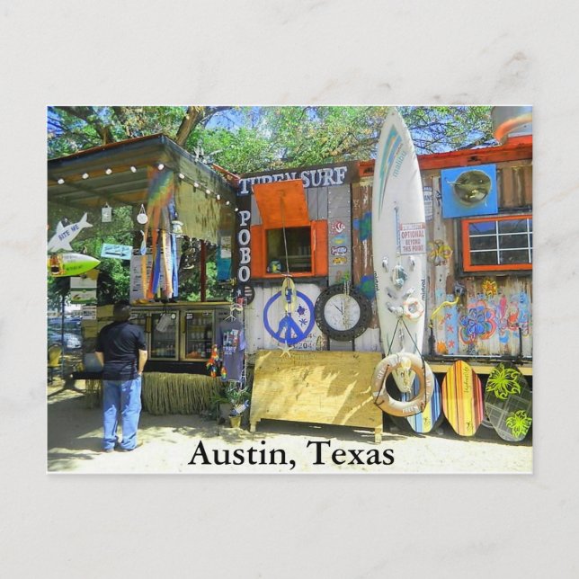 Postal Food Truck, Austin Texas (Anverso)