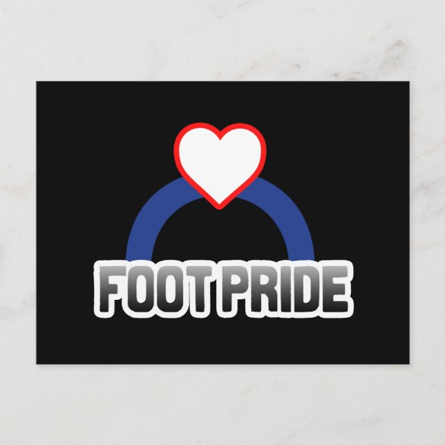 Postal Foot Pride (Anverso)