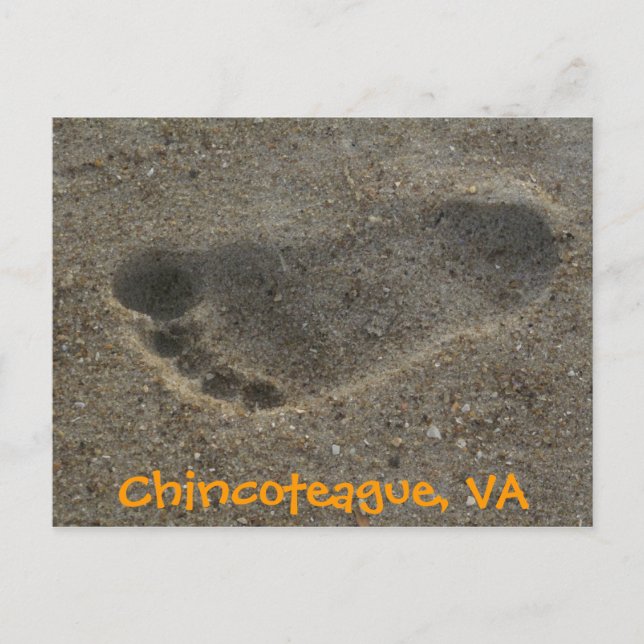 Postal Footprint Chincoteague, VA (Anverso)
