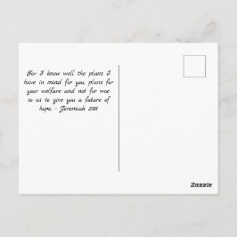 Postal For I Know the Plans I Have For You