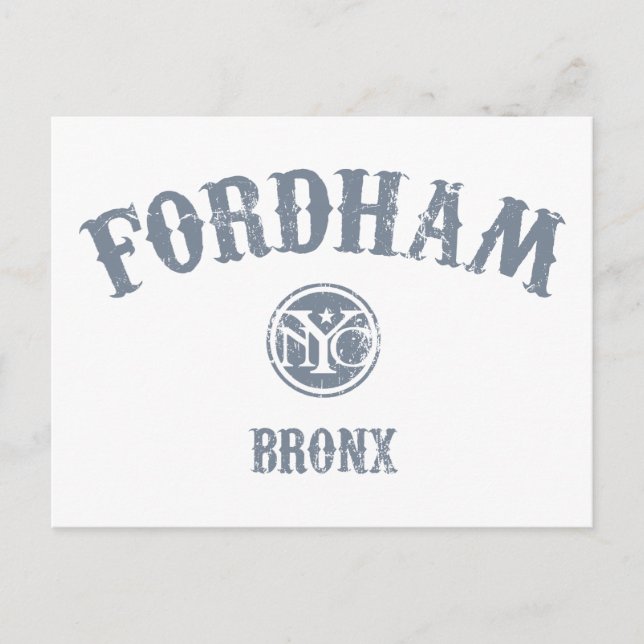 Postal Fordham (Anverso)