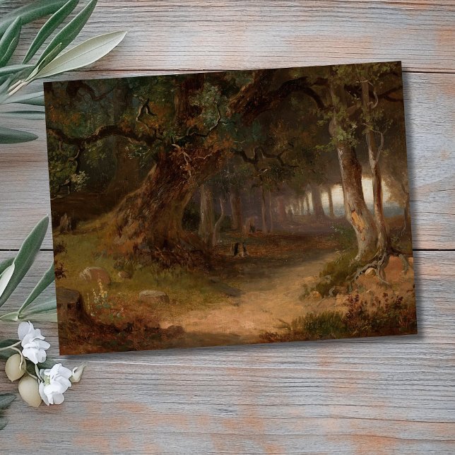 Postal Forest Edge - Józef Szermentowski (Subido por el creador)