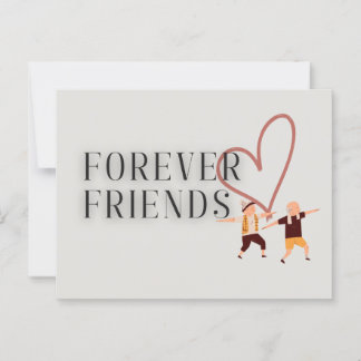 Postal Forever Friends: Postcard de yoga