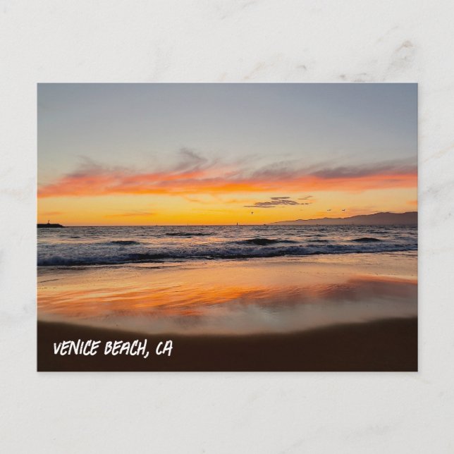 Postal Forever Sunset Dreams - Venice Beach, CA Postcard (Anverso)