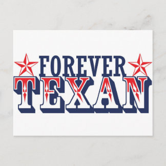 Postal Forever Texan