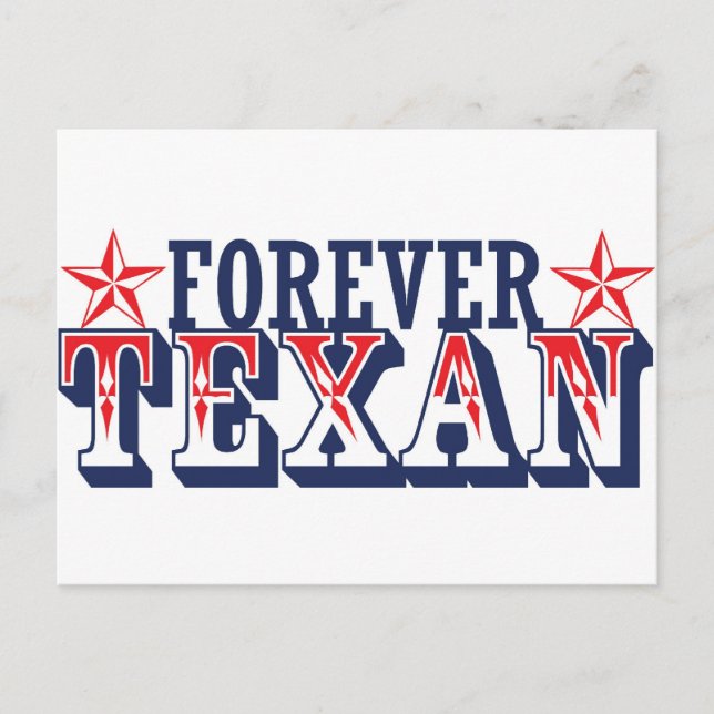 Postal Forever Texan (Anverso)