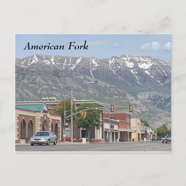Postal Fork americano (Anverso)