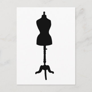 Postal Forma de vestir Silhouette II