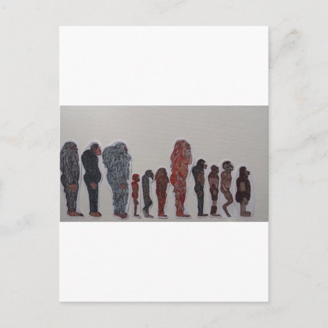 Postal Formación de la creación de la gente del bosque (Anverso)