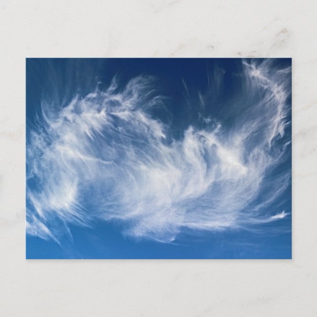 Postal Formación de nubes místicas (Anverso)
