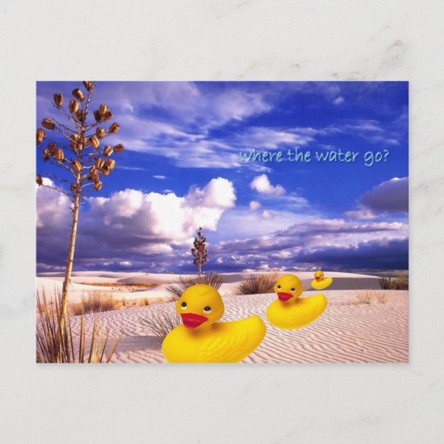 Postal Formación de Rubberduck (Anverso)