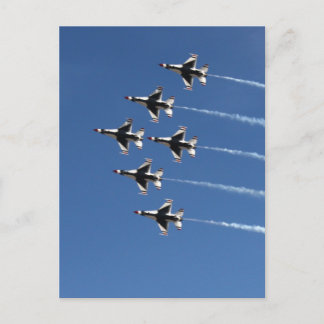 Postal Formación delta F-16 Thunderbirds