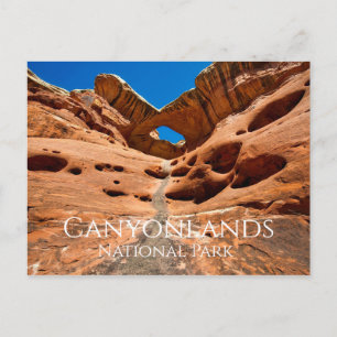 Postal Formaciones rocosas, Parque Nacional Canyonlands,