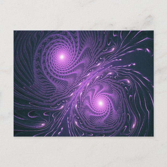 Postal formas de luz astral (Anverso)