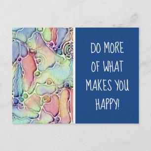 Postal Formas de Vida - Patrón de Arte Neurográfico 1