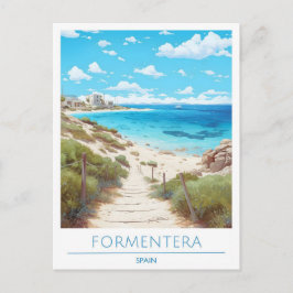 Postal Formentera España Travel