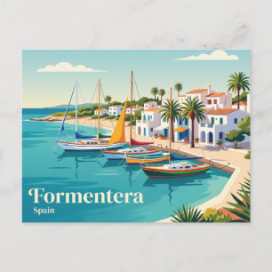 Postal Formentera, La Savina, Islas Baleares, España