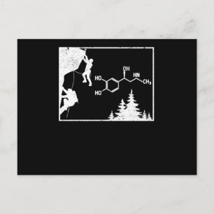 Postal Fórmula Química Adrenalina Subiendo Bouldering