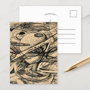 Postal Formularios abstractos   Rudolf Bauer