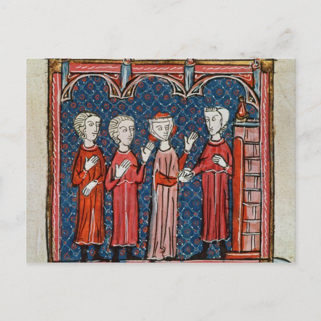 Postal Fornicación y crimen cometido por un sacerdote (Anverso)