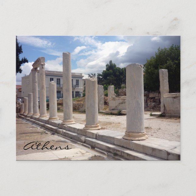 Postal foro de columnas (Anverso)