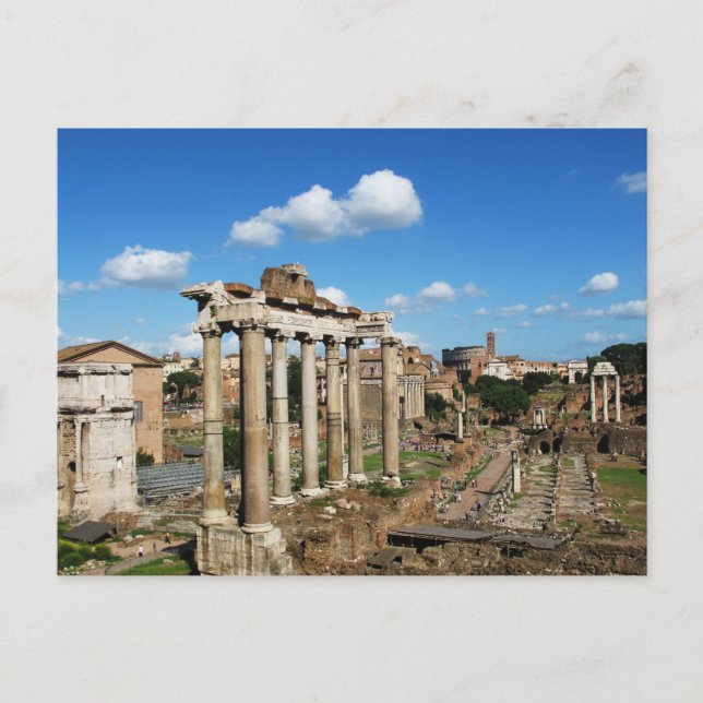 Postal Foro romano (Anverso)