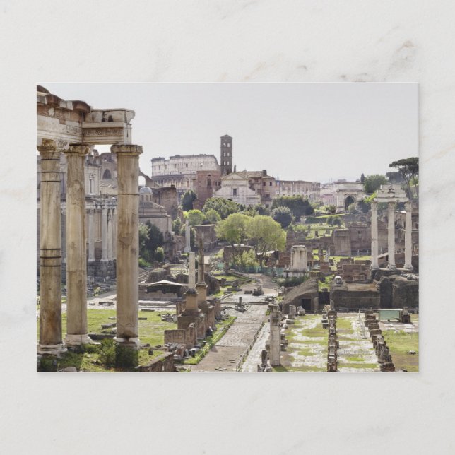 Postal Foro romano (Anverso)