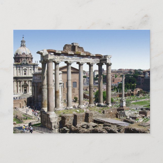 Postal Foro Romano (Anverso)