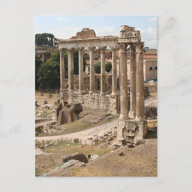 Postal Foro romano (Anverso)