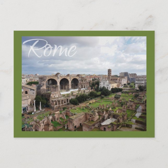 Postal Foro romano (Anverso)
