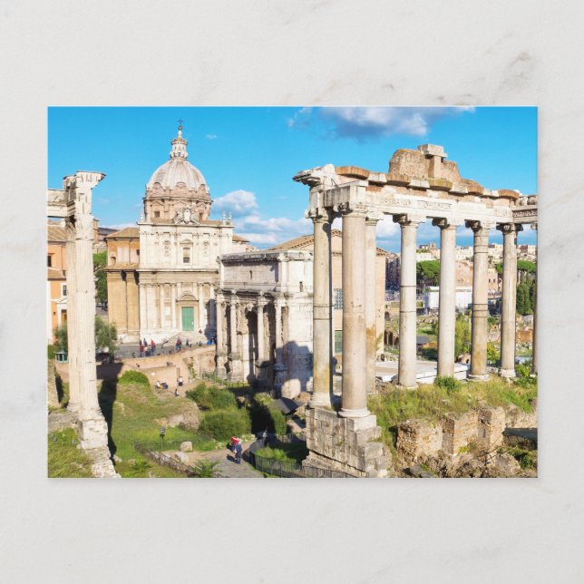Postal Foro romano (Anverso)