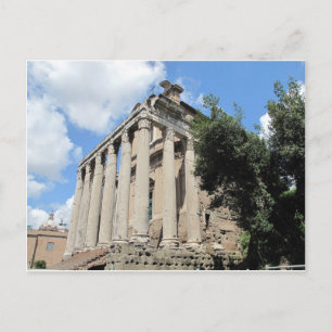 Postal Foro Romano - Templo de Antonino