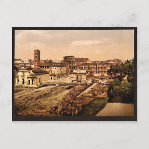 Postal Foro Romanum del Palatino, Roma, Italia