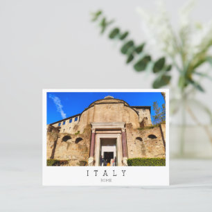 Postal Foro Romanum, Roma, Italia