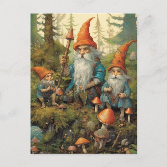 Postal Forrest Gnomes (Anverso)