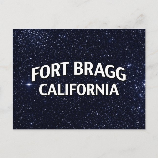Postal Fort Bragg California (Anverso)