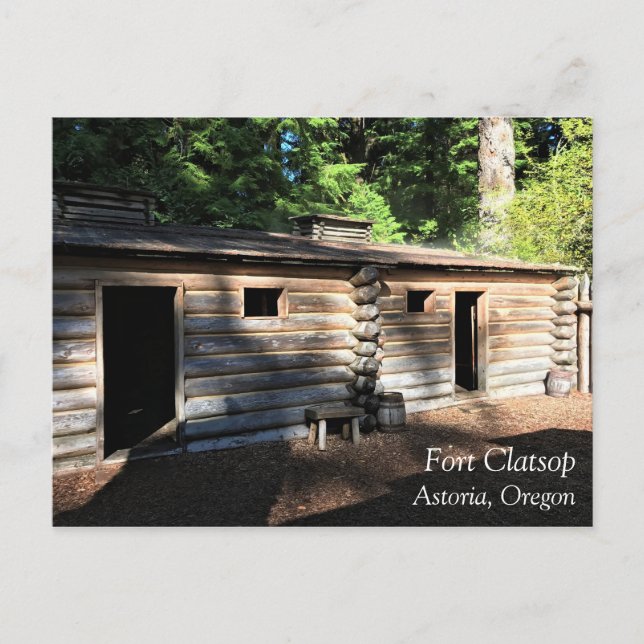 Postal Fort Clatsop, Astoria, Oregón (Anverso)