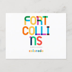 Postal Fort Collins Colorado de mediados de siglo, Arte P