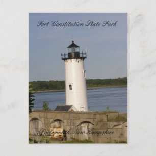 Postal Fort Constitution New Hampshire Postcard