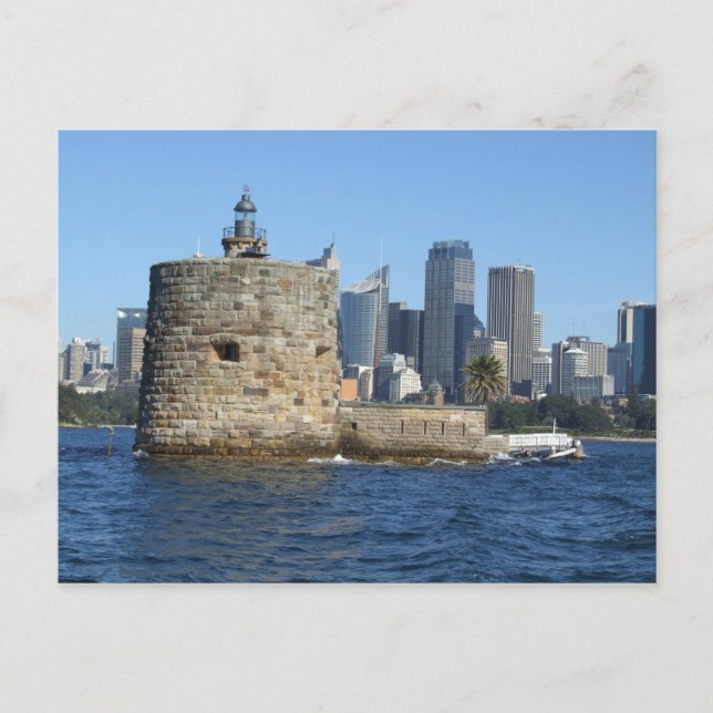 Postal Fort Denison y Sydney Skyline (Anverso)