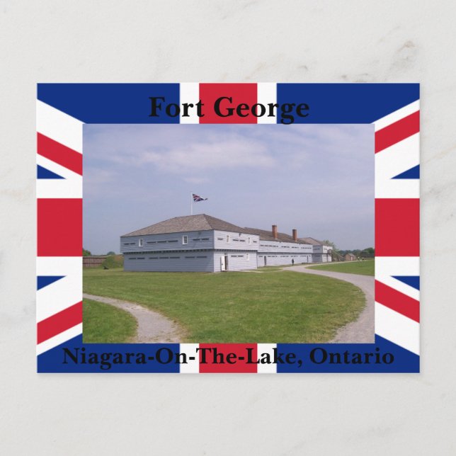Postal Fort George, Niagara-on-the-Lake, Canadá (Anverso)