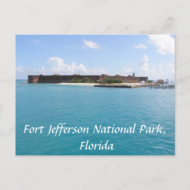 Postal Fort Jefferson (Anverso)