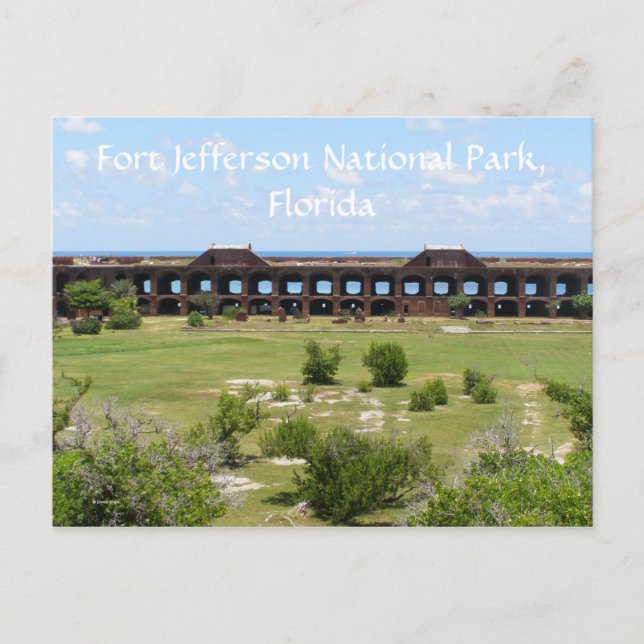 Postal Fort Jefferson (Anverso)