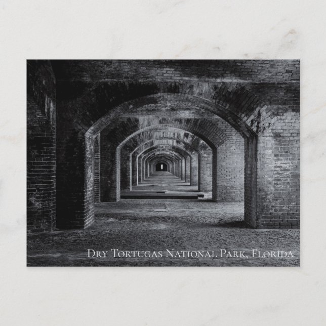 Postal Fort Jefferson Dry Tortugas (Anverso)